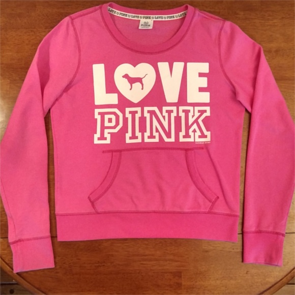 Victoria's Secret PINK Crew Sweatshirt - Picture 2 of 5